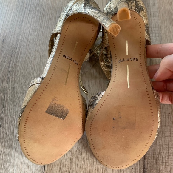 Dolce Vita Lace Up Heels - Picture 8 of 9